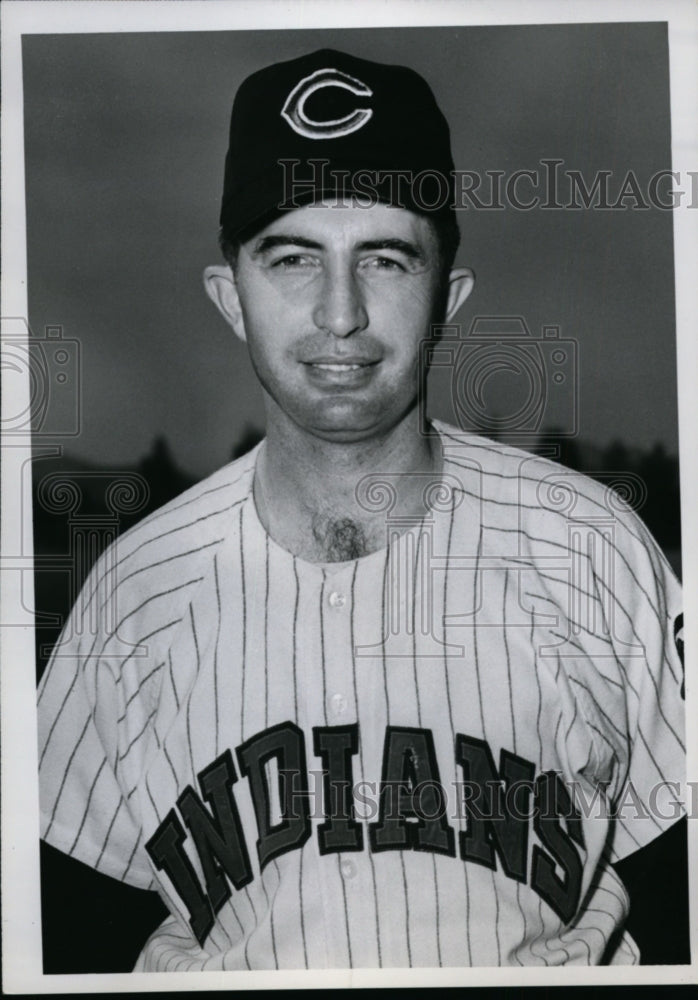 1959 Press Photo Cleveland Indians player Randy Jackson - nes35921 - Historic Images