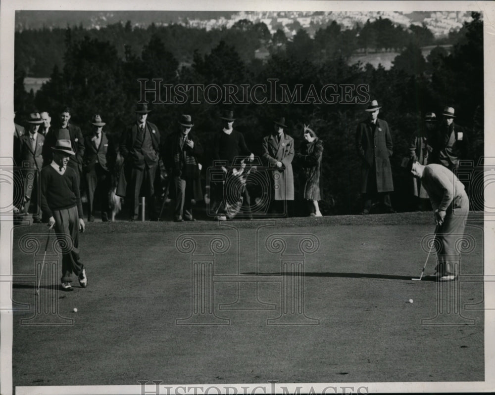 1939 Press Photo Marvin Bud Ward wins National Match Open San Francisco - Historic Images