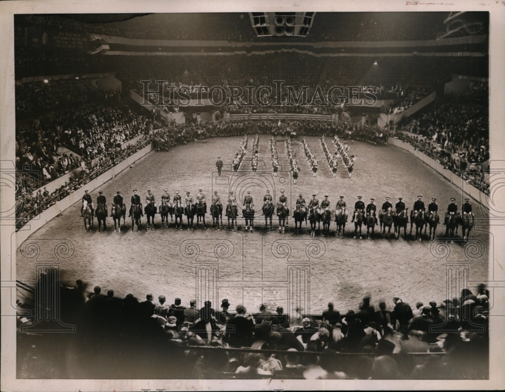 1936 Press Photo National Horse Show at Madison Square Garden in NYC - nes39080- Historic Images