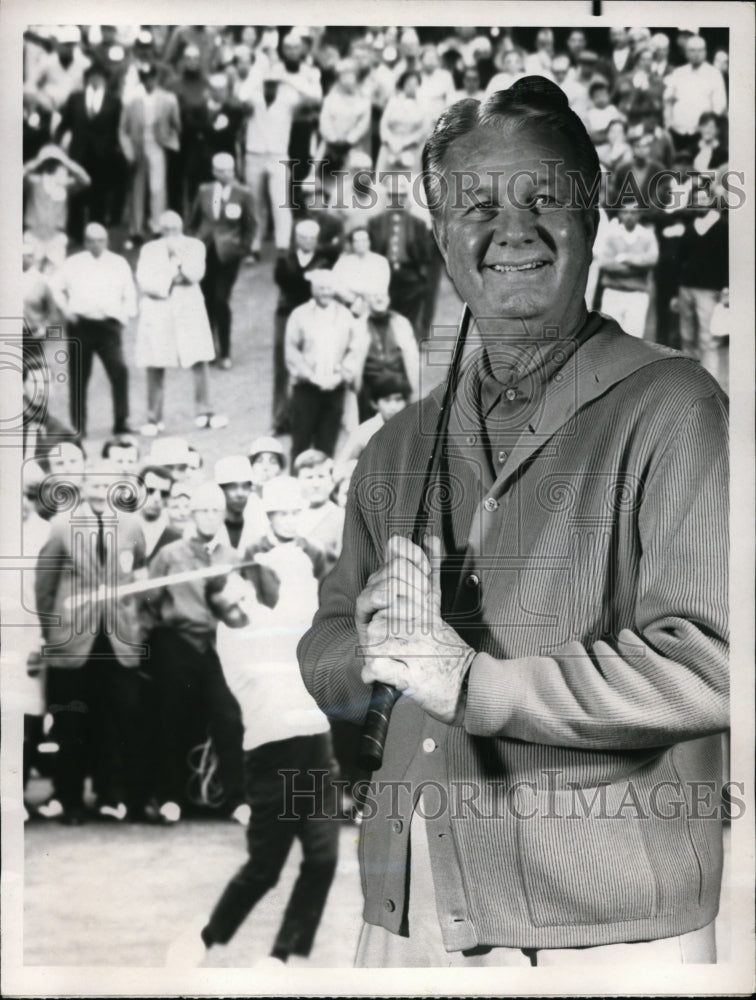 1970 Press Photo Golfer Jimmy Demaret on Shells Wonderful World of Golf NBC - Historic Images