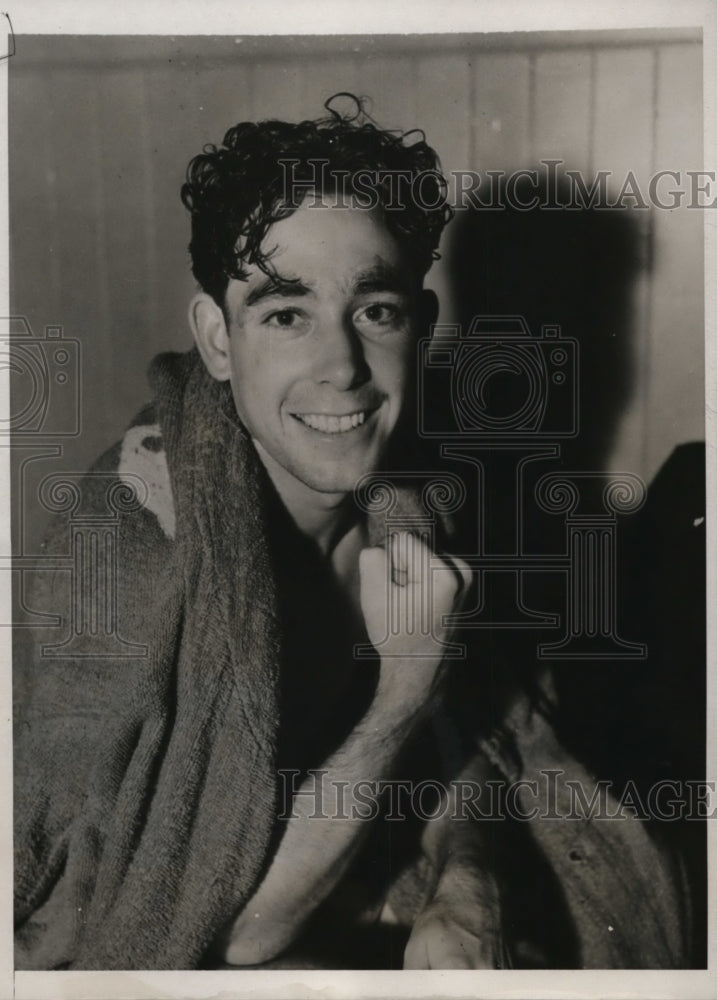 1932 Press Photo Joseph Lang beat Jimmy Martin at Olympic tryouts - nes39884 - Historic Images