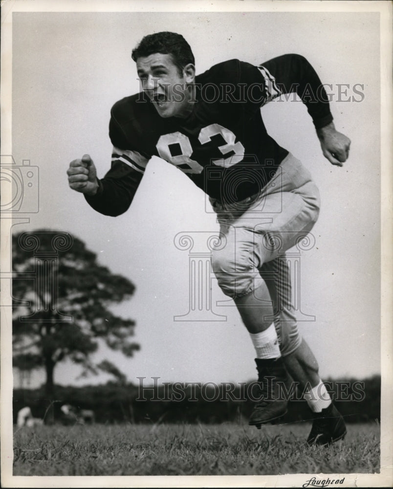 1950 Press Photo Billy Taylor of Rice Institute football - nes44818 - nes44818 - Historic Images