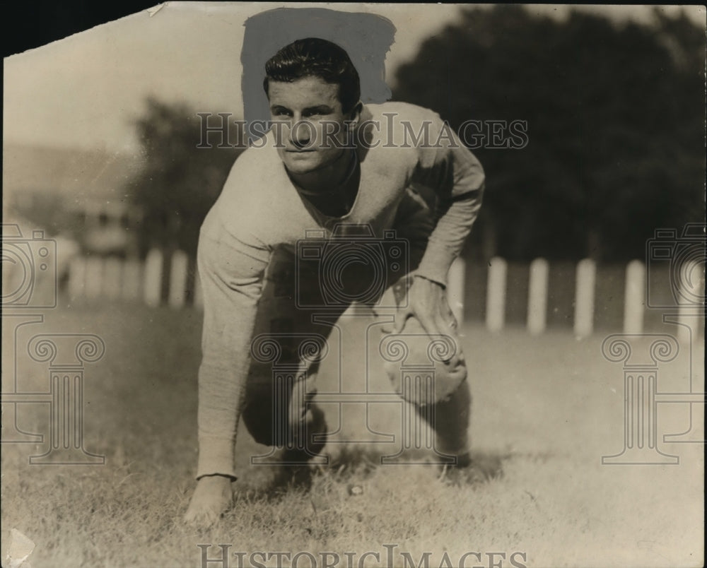 1927 Press Photo William Ritchey New Orleans College football - nes45109- Historic Images