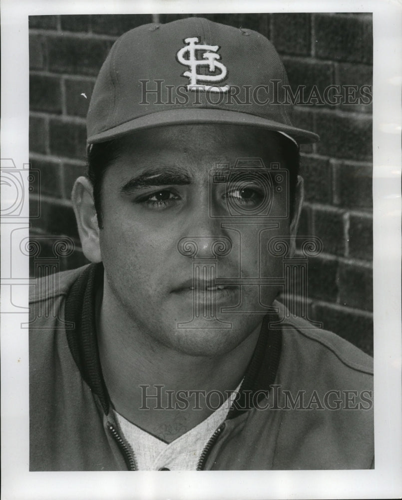 1970 Press Photo St. Louis Cardinals pitcher Michael Torrez- Historic Images