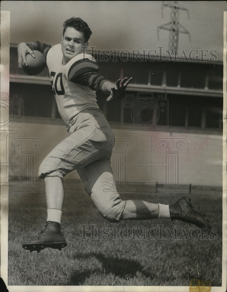 1941 Press Photo University of Pennsylvania halfback Harry Paxon Gifford- Historic Images