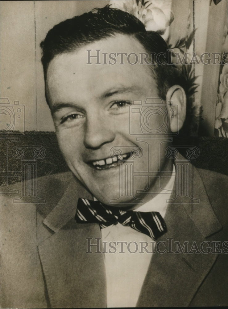 1954 Press Photo Terry Brennan, University of Notre Dame football coach - Historic Images