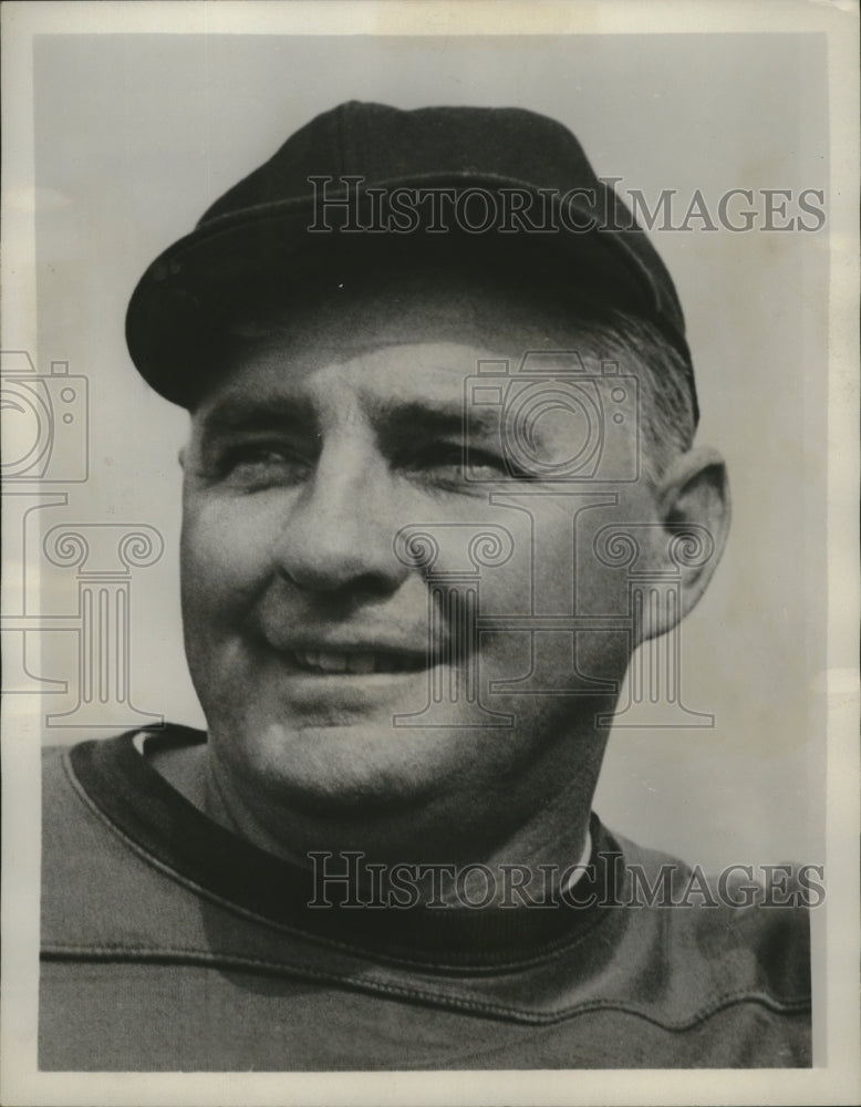 1958 Press Photo Benny Oosterbaan, football coach, University of Michigan- Historic Images