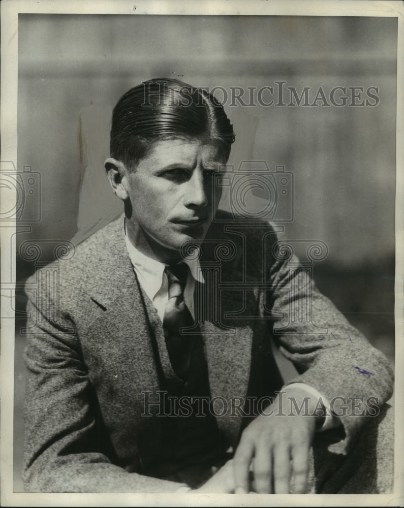 1929 Press Photo Robert Lyman Templeton, Stanford Track &amp; Field Coach - Historic Images