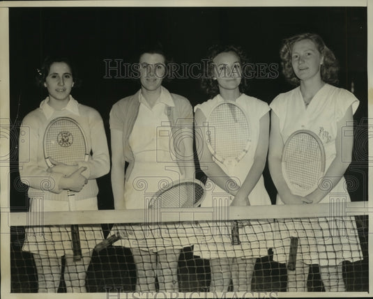 1939 Women's Doubles National Indoor Tennis Championships - Historic Images