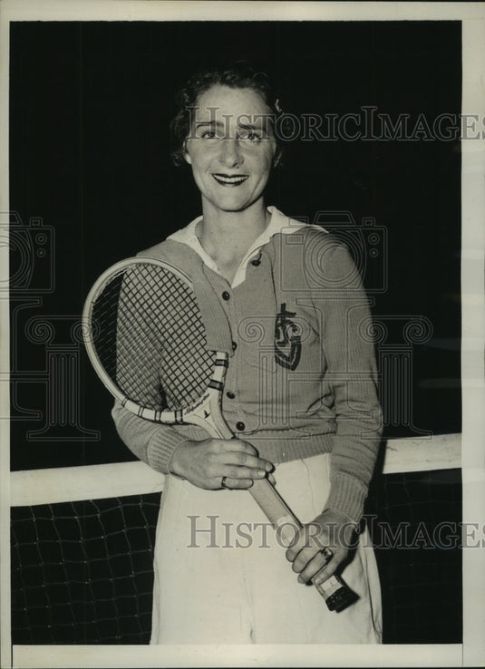 1935 Press Photo Jane Sharp defected from amateur to professional - nes56002 - Historic Images