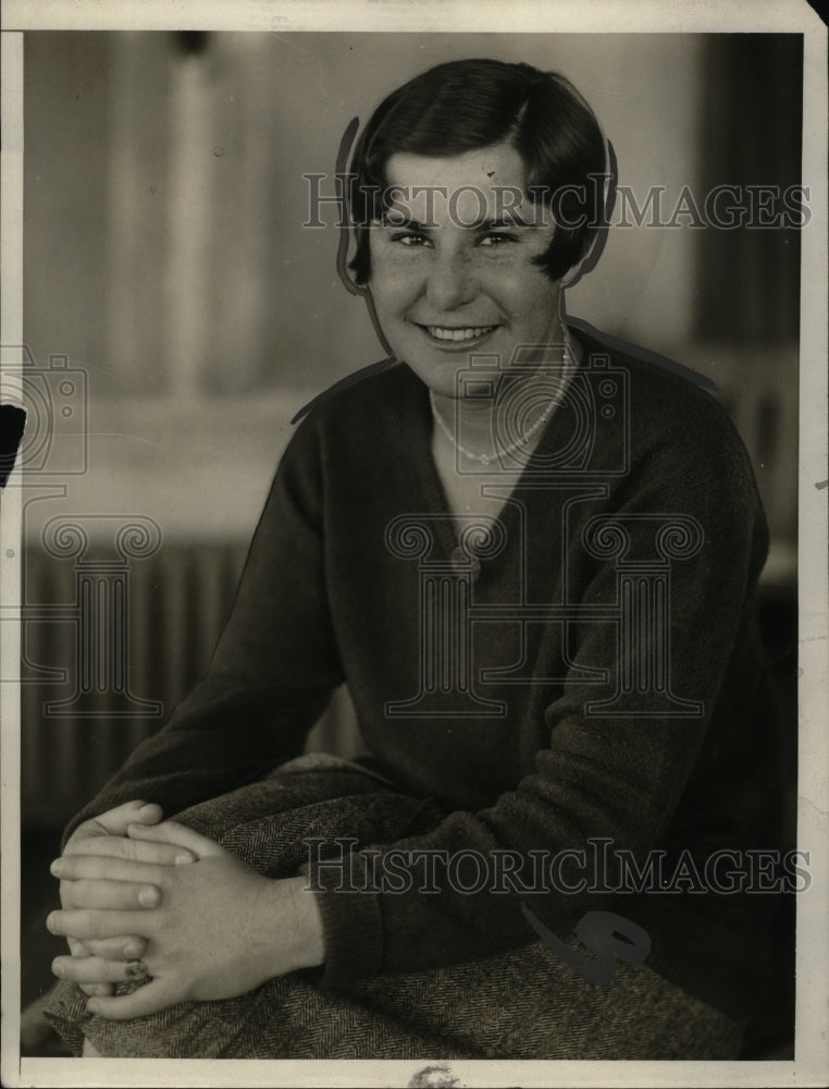 1929 Press Photo Golfer Helen Hicks ready for a tournament - net01956 - Historic Images