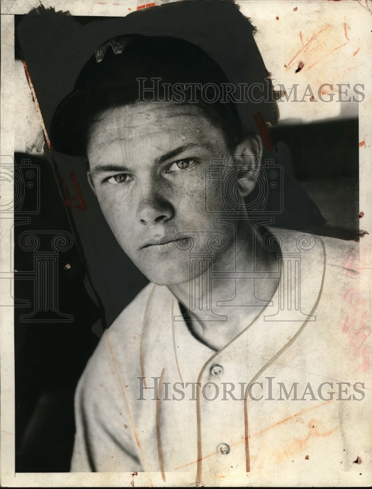 1938 Press Photo John Lewis of Washington Senators baseball - net02097- Historic Images