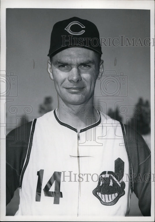 Press Photo Cleveland Indians infielder Jerry Kindall - net03639 - Historic Images