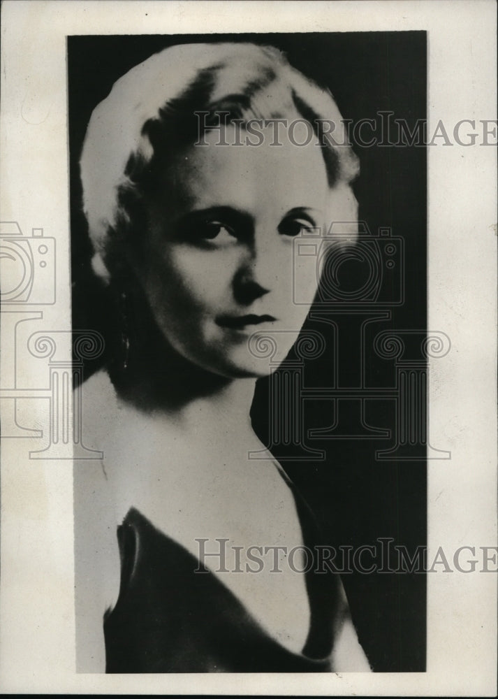 1932 Press Photo Jean Rogers of Northwestern weds Kenneth Meenan - net03649 - Historic Images