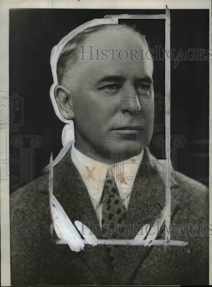1927 Press Photo New Yale University athletic director John M. Cates - net05081 - Historic Images