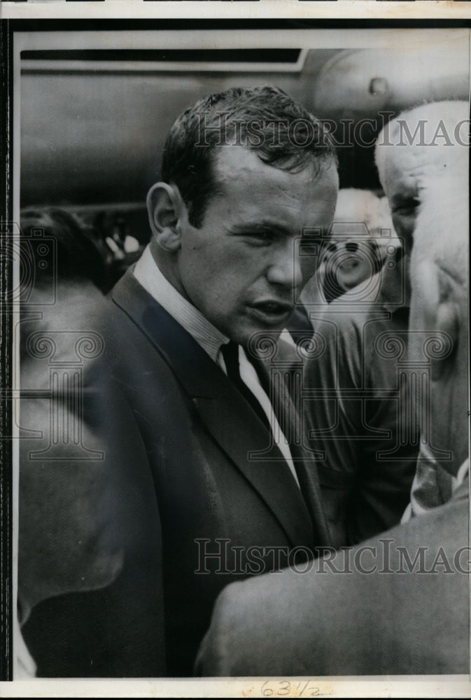 1960 Press Photo Ingemar Johansson in Miami Florida for a vacation - net09627 - Historic Images