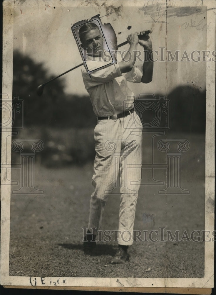 1923 Press Photo Jesse Sullivan American golf champ in England - net12776 - Historic Images