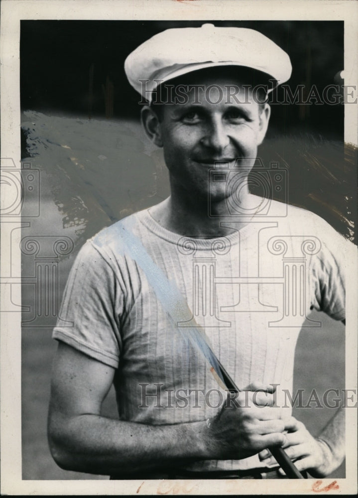 1945 Press Photo Golfer Larry Carpenter at a Cleveland Ohio course - net13371 - Historic Images