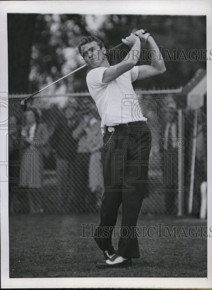1944 Press Photo Ken Heilman in All American Open at Chicago Tam O Shanter - Historic Images