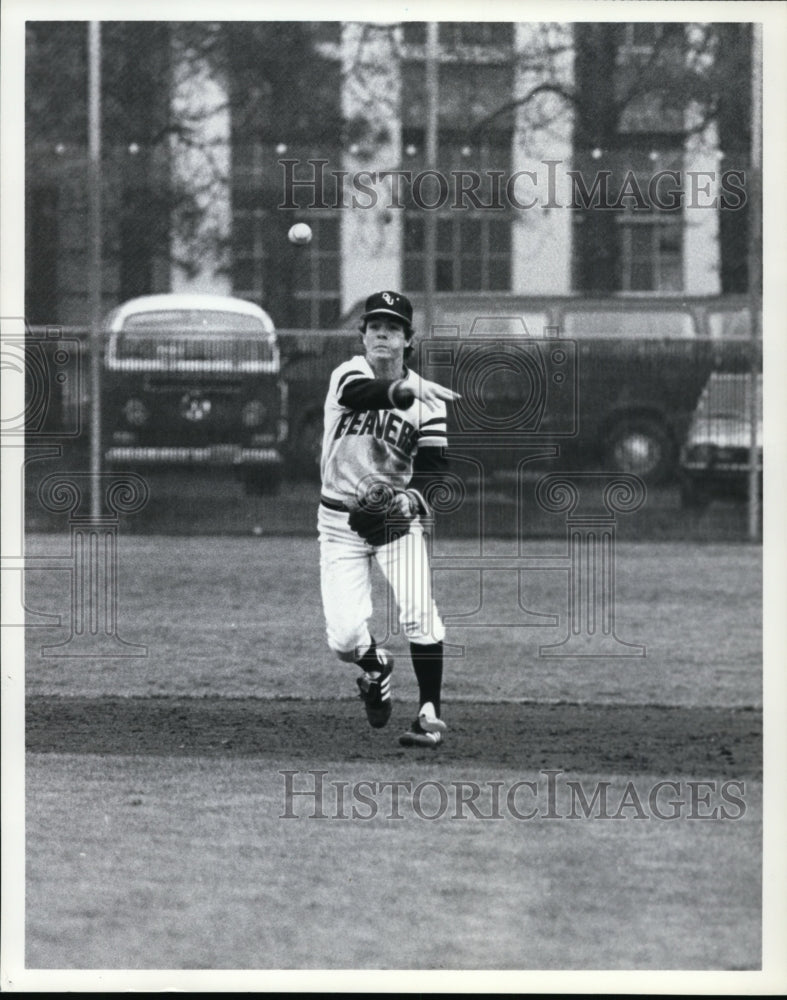 Press Photo Young baseball infielder Todd Thomas - net22148- Historic Images