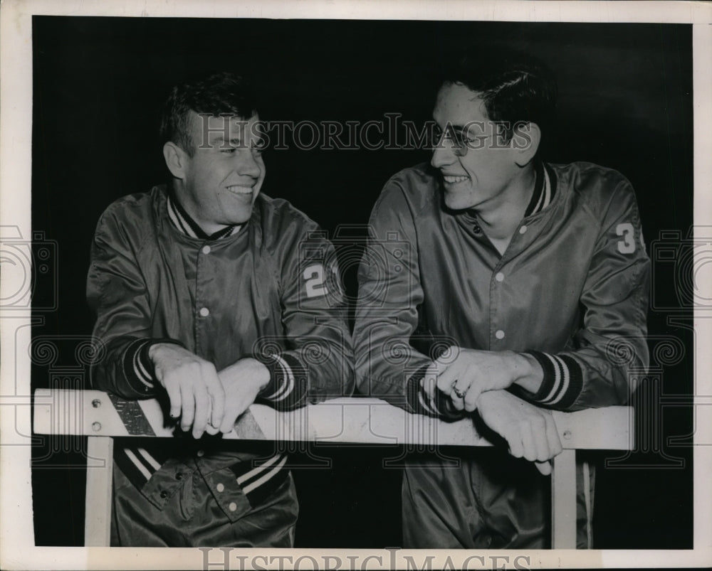 1949 Hobo Gilstrap, Jim Finley, U of Oklahoma hurdlers  - Historic Images