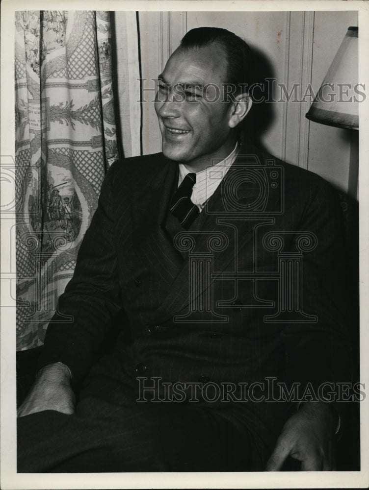 1940 Press Photo Beau Bell of the Cleveland Indians - net28035- Historic Images