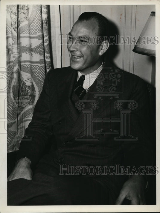 1940 Press Photo Beau Bell of the Cleveland Indians - net28035- Historic Images