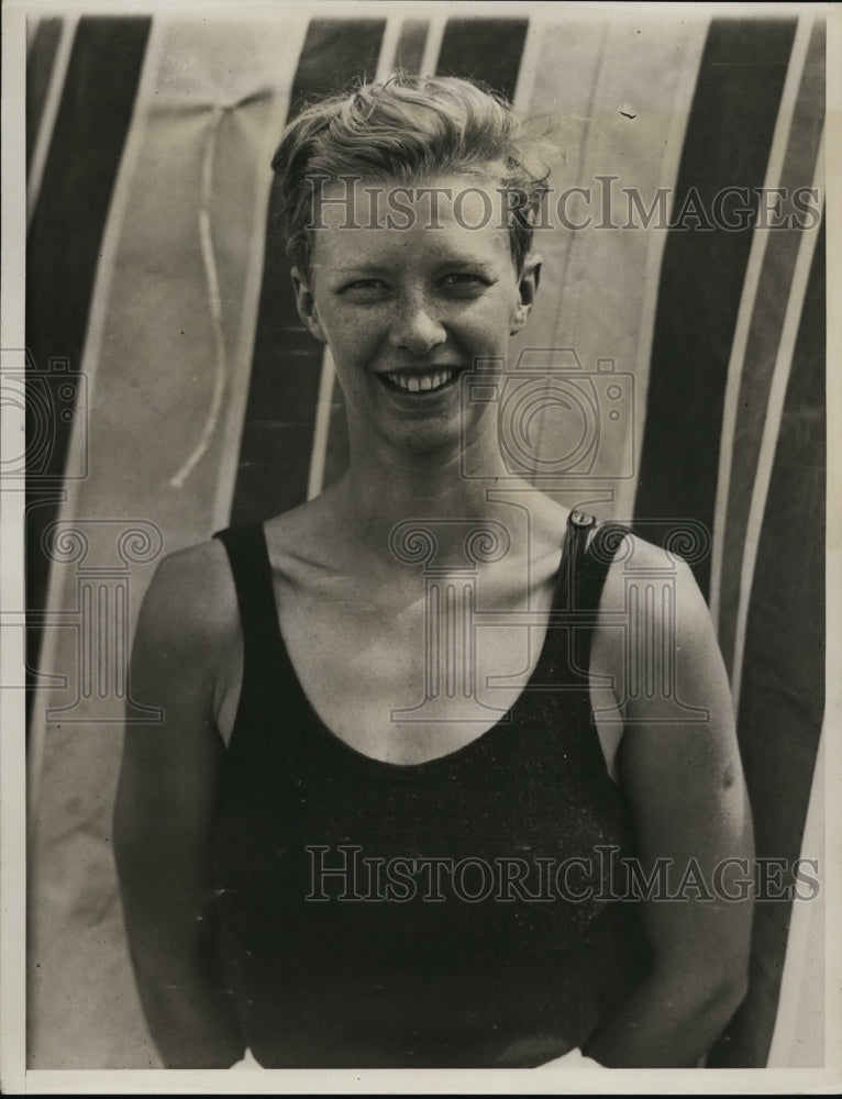 1932 Press Photo Margaret Hoffman, winner of 200 Meter Breast Stroke final - Historic Images