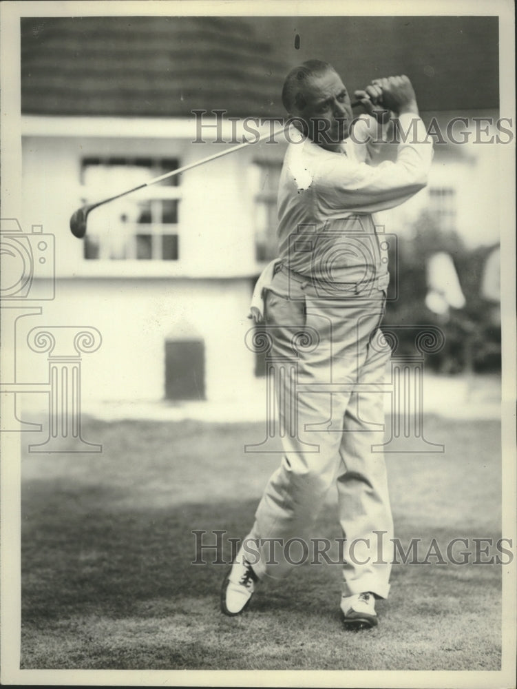 1937 Press Photo Golfer Al Atkinson - net35463- Historic Images