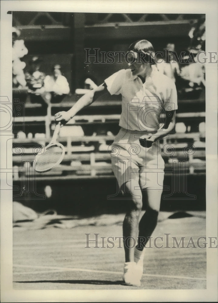 1938 Press Photo Frau Hulda Sperling after Womens Singles Championship match - Historic Images