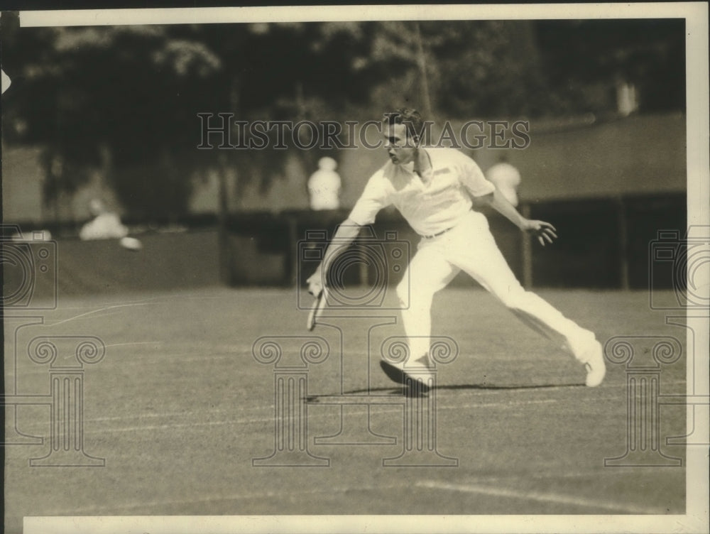 1930 Press Photo Harvard&#39;s Barry Wood Jr Leads in 39th Annual Longwood Bowl- Historic Images