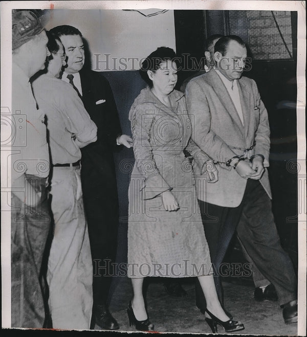 1953 Press Photo Bonny Brown Heady at Bobby Greenlease Murder Trial St ...