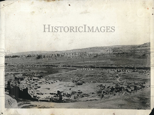 1926 Press Photo The 800 Room Flat at Pueblo Benito, Dr. Neil M. Judd Lives - Historic Images