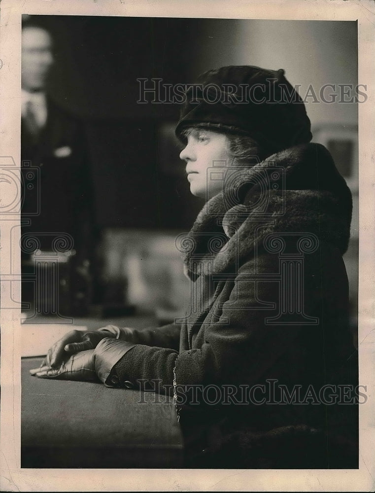 1921 Press Photo Mrs. W. E. D. Stokes in New York Supreme Court - nex00878 - Historic Images