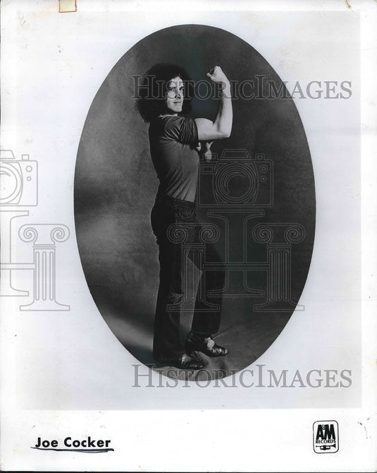 1970 Press Photo Joe Cocker, Singer - Historic Images