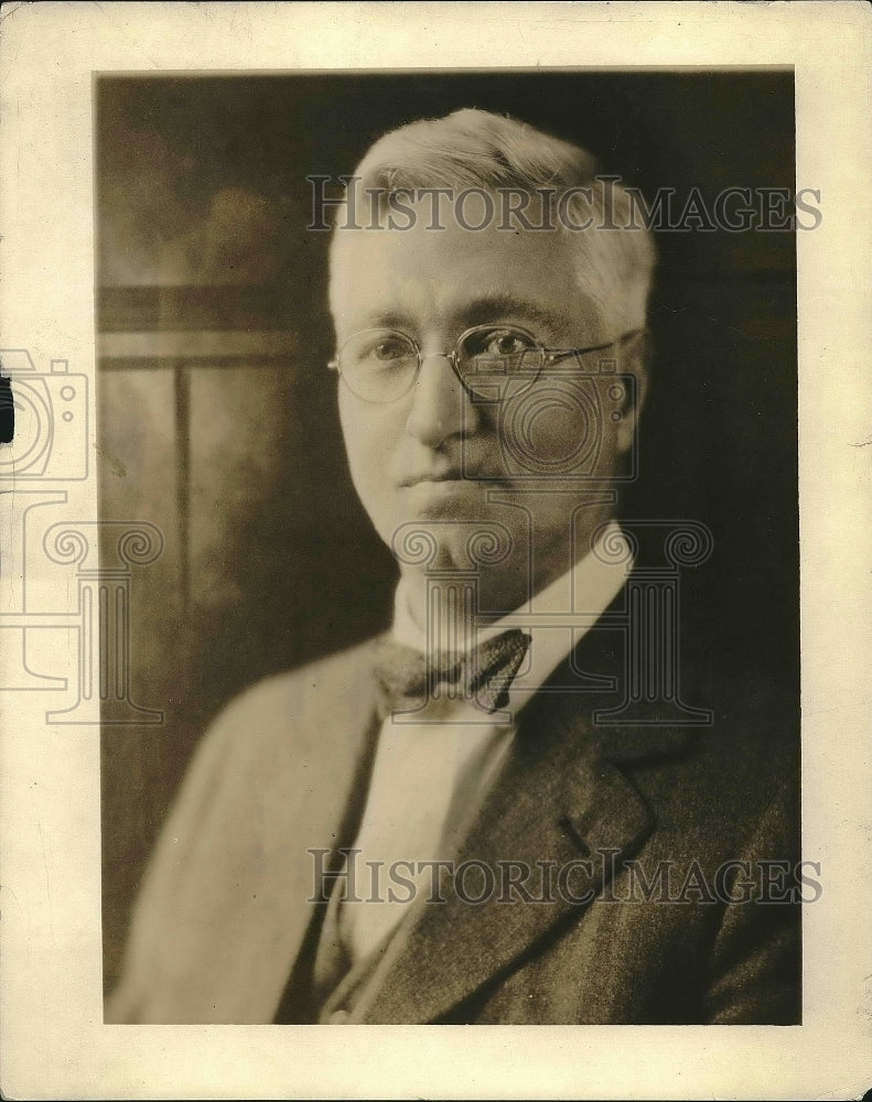 1927 Press Photo Charles Staff, Lorrowa Institute of Animal Economics - Historic Images