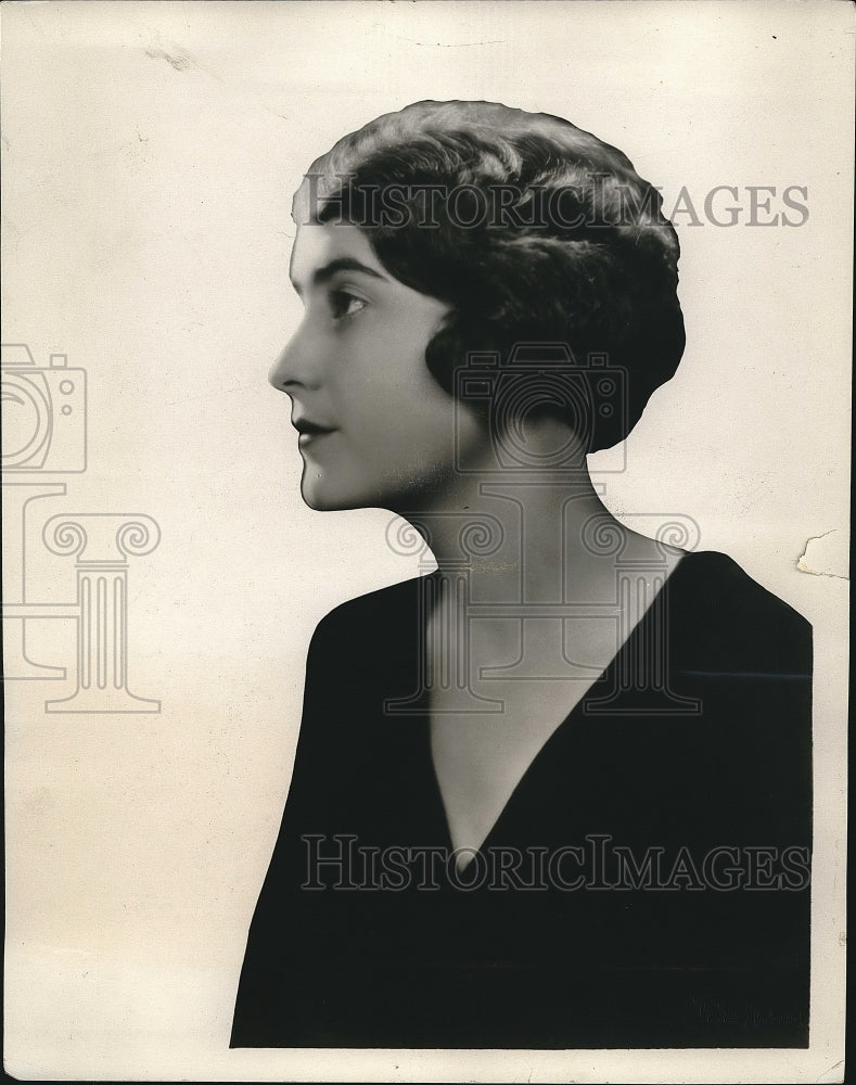 1929 Press Photo Carmen Segrera Dolores, Soprano - Historic Images