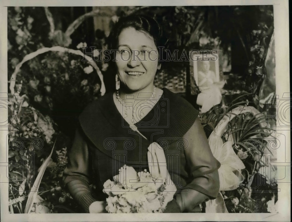 1929 Press Photo Myrtle Tanner Blacklidge, Internal Revenue Service, Illinois - Historic Images