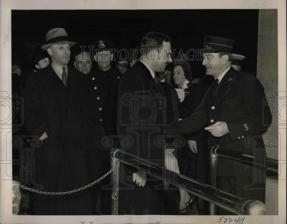 1939 Press Photo Thomas E. Dewey, New York District Attorney, Political Campaign - Historic Images