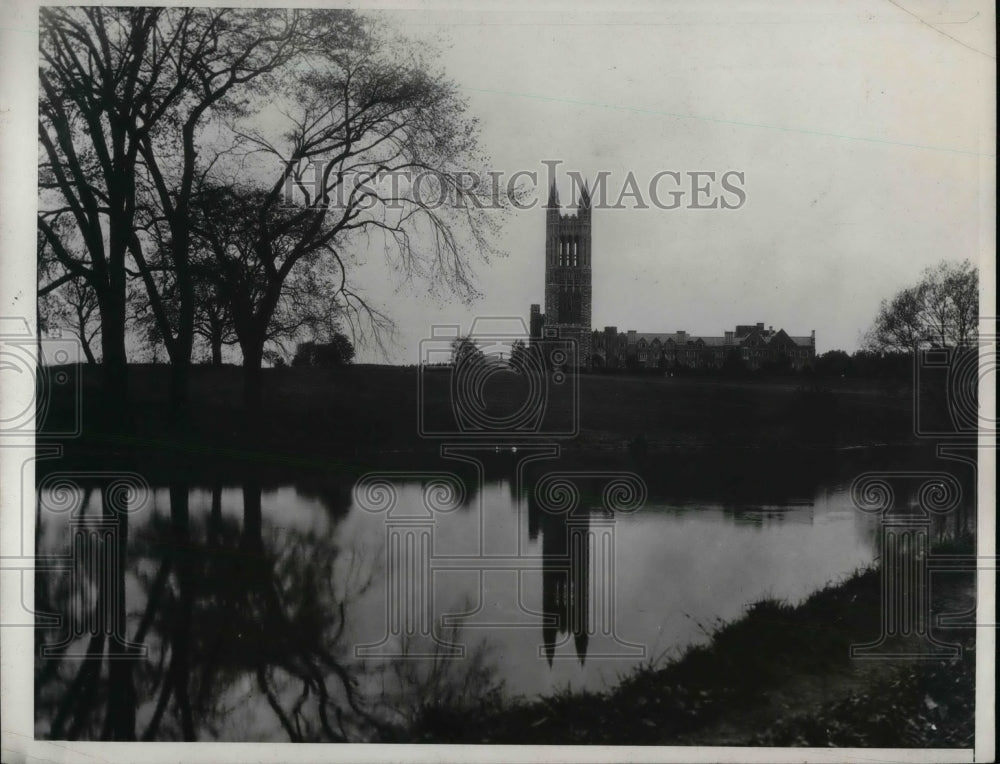 1932 Press Photo Princeton Graduate College Cleveland Memorial Tower - Historic Images