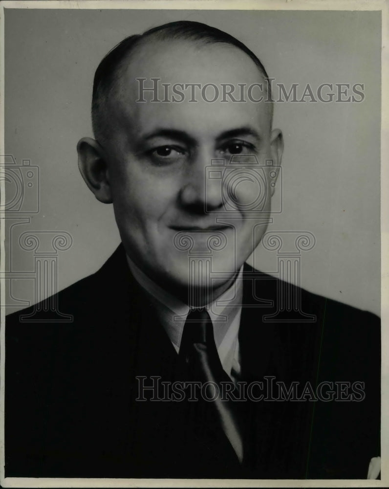 1938 Press Photo E.L. "Dirk" Ramney, Basketball Coach of Utah State Ag. College - Historic Images