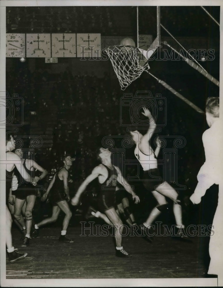 Press Photo Bender of Long Island University Basketball - Historic Images