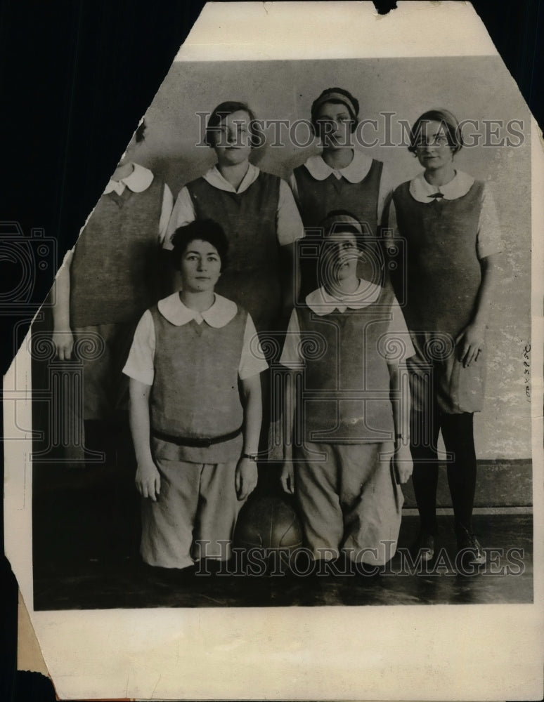 1926 Press Photo Beyn Mawr College, G. Sewitz, F. Jay, E. Iman, J. Huddleston - Historic Images