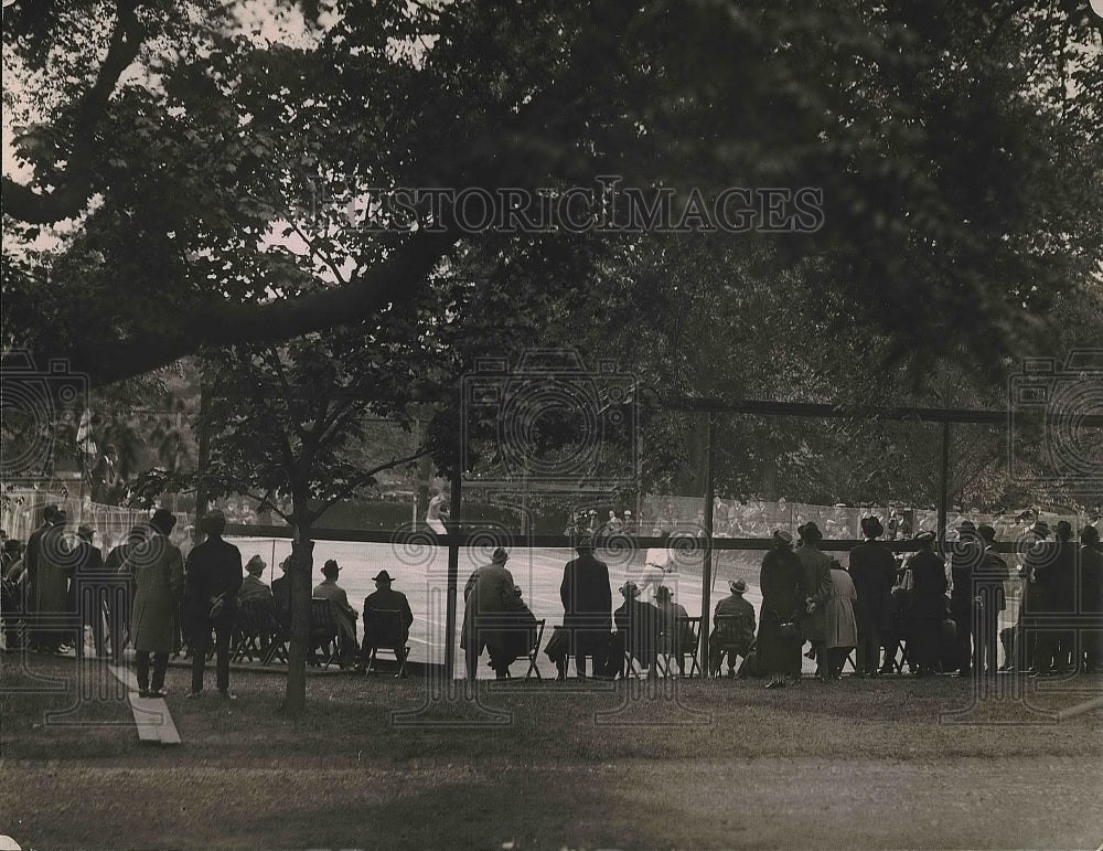 1921 Press Photo White House Tennis Match, Washington, D.C. - Historic Images