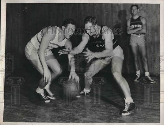 1935 Press Photo Perry Geffen, Irwin Klein, University of New York - Historic Images