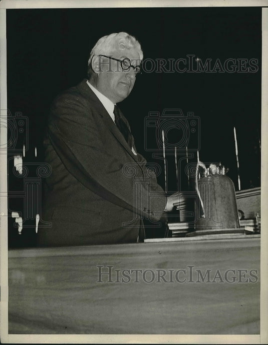 1932 Press Photo Senator L.J. Dickinson of Iowa, Republican National Convention - Historic Images
