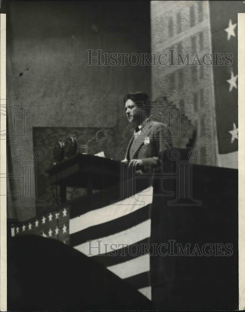 1924 Press Photo Sen. Robert LaFollotte, Jr. Speaks at RNC - nex04376 - Historic Images