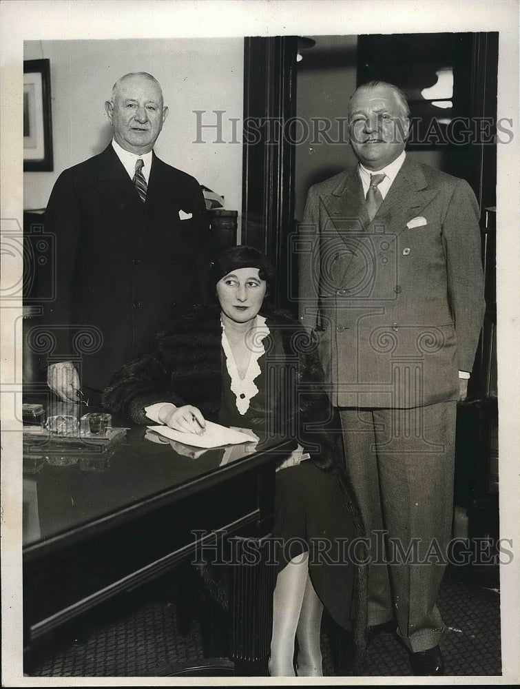 1931 Press Photo Duke of Manchester, Katherine Dawes, Michael J. Cruise - Historic Images