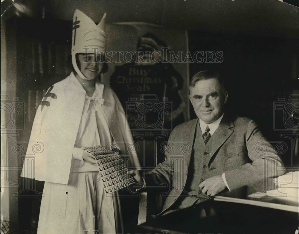 1923 Press Photo Secretary of Agriculture Wallace & Elsie Behrends-Historic Images