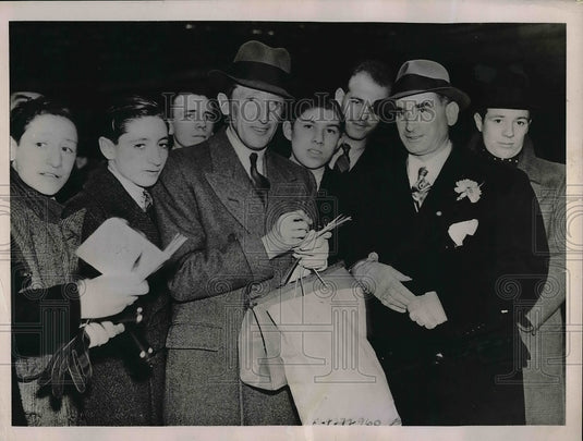1936 Press Photo Claude McAllister British Comedian - Historic Images